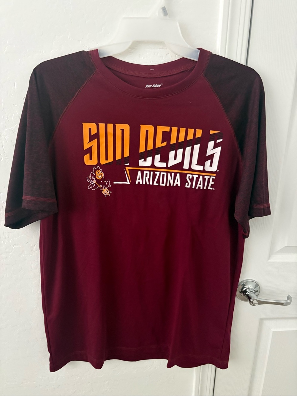 Arizona State Sun Devils Maroon Short-Sleeve Crew Shirt